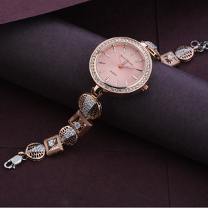 750 rose gold ladies watch rlw276