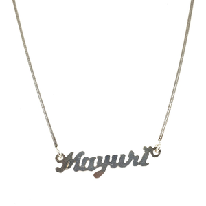Silver chain pendant mga - CP005