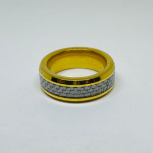 1 gram gold coated band ring 