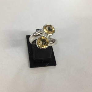 926 Fancy Silver Diamond ring