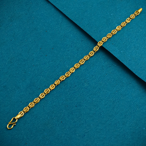 22K 916 Gold Exclusive Plain Design Bracelet