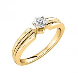 Charlotte solitaire ring