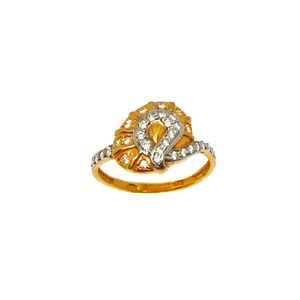 22K Gold Fancy Ring MGA - LRG0172