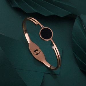 999 Rose Gold Plated Ladies Fancy Kada