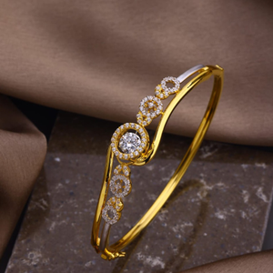 Gold Single Diamond Bracelet