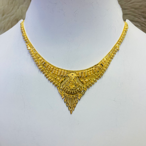 916 Gold Classic Short Necklace