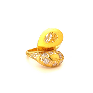 22k gold turkish lisha ring