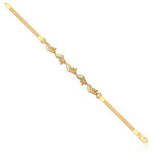 14 k yellow gold bracelet