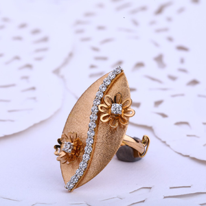 760 Rose Gold Designer Hallmark Ladies Ring R