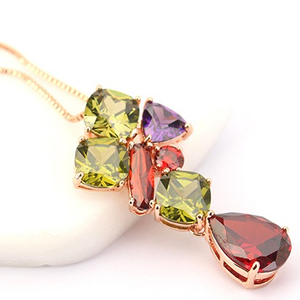 Antique Gemstone Necklace For Ladies