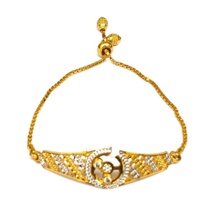One gram gold forming cnc bracelet mga - bre0