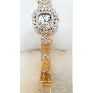 18k Ladies Fancy Gold Watch G-2922