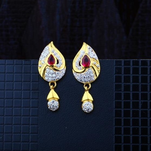 916 Gold CZ Earring RH-ER90
