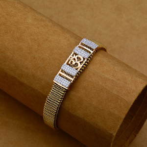 Mens Gold Kada Bracelet-MLB97