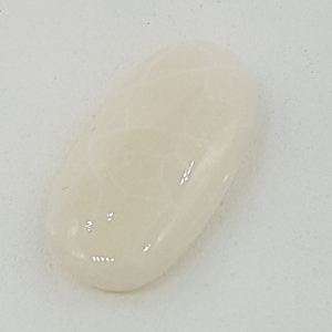 7.60ct oval white opal