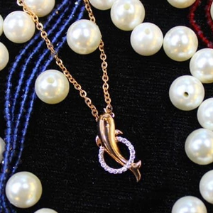 22Kt Gold Fish Desgin Chain Pendal RH-GP03
