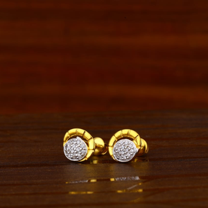 22CT Gold CZ Hallmark Delicate Ladies Tops Ea