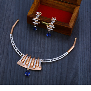 18ct  Rose Gold Classic   Hallmark   Necklace