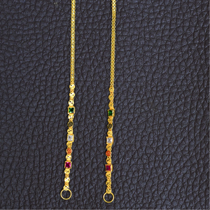 22KT  EARRINGS CHAIN