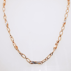 Hollow chain for men