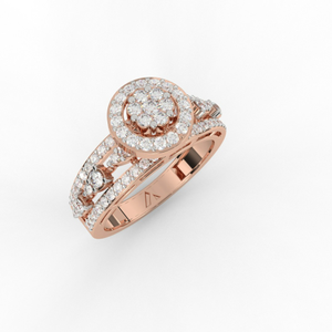 Isabella Lab Grown Diamond Halo Ring