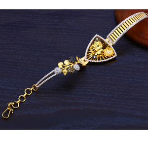 Ladies kada bracelet cz 916