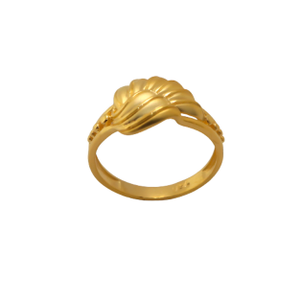 22k Gold Plain Classic Ring