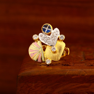 22CT Gold Hallmark Antique Stylish Ladies Rin