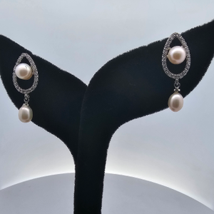 CZ Pearl Tops Jer0305
