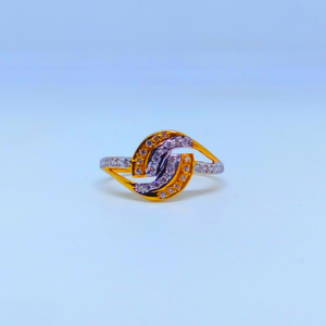 22 KT 916 Hallmark fancy diamond Ladies Ring