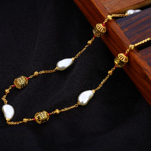 916 Gold Antique Women's Chain Mala AC206