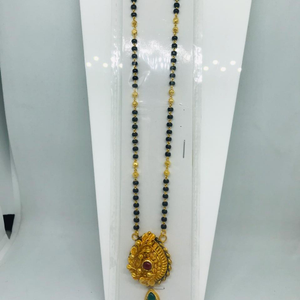 22k antique mangalsutra rbo ams58