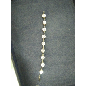 Modern Silver Bracelet White