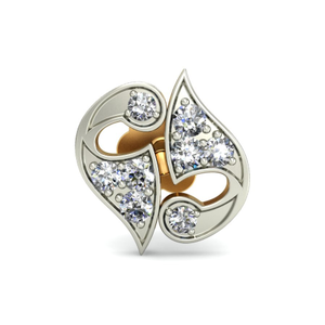 18K Gold Classy Diamond Nosepin BNP021