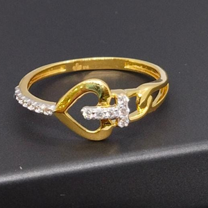 22k 91.6 gold diamond ladies ring