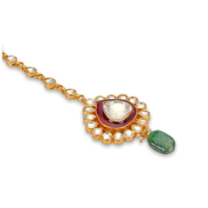 925 silver elegantly moissanite stone tika