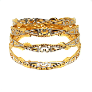 1 gm gold forming bangles mga - gf003