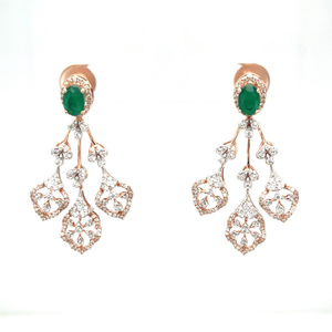 Royale Collection Diamond Chandelier Earrings