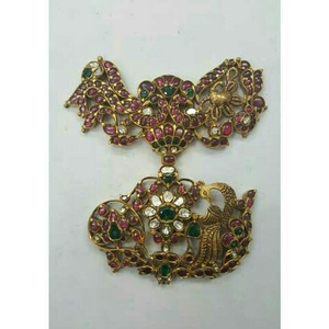 22KT Kundan Jewellery Pendant Set