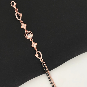 925 Silver Designer Mangalsutra Bracelet