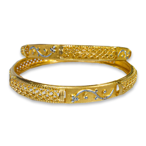BEAUTIFUL DESIGNED GOLD  KADLI BANGLE