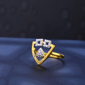 916 Gold Ladies Fancy Ring LR513