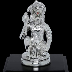 silver 92.5 hanuman murti RH_005