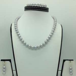 Freshwater Steel Grey Round 1 Lines Pearls 