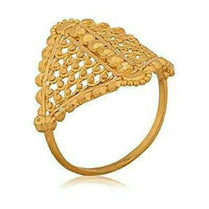 Artificial Attractive Gold Ring