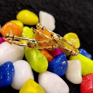 22K Gold Colorful Baccha Kadli