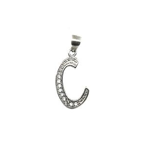 925 Sterling Silver Alphabet (Letter C) Penda