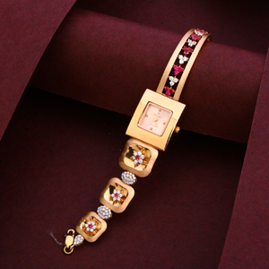 18CT Rose Gold Designer Hallmark Ladies Watch