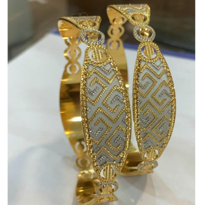 22k gold geometric pattrern ladies bangles rh