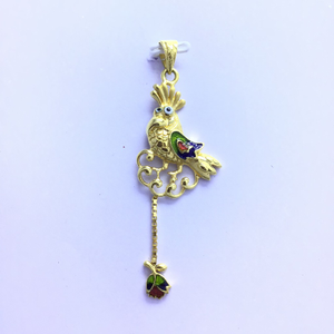 DESIGNING FANCY BIRD PENDANT